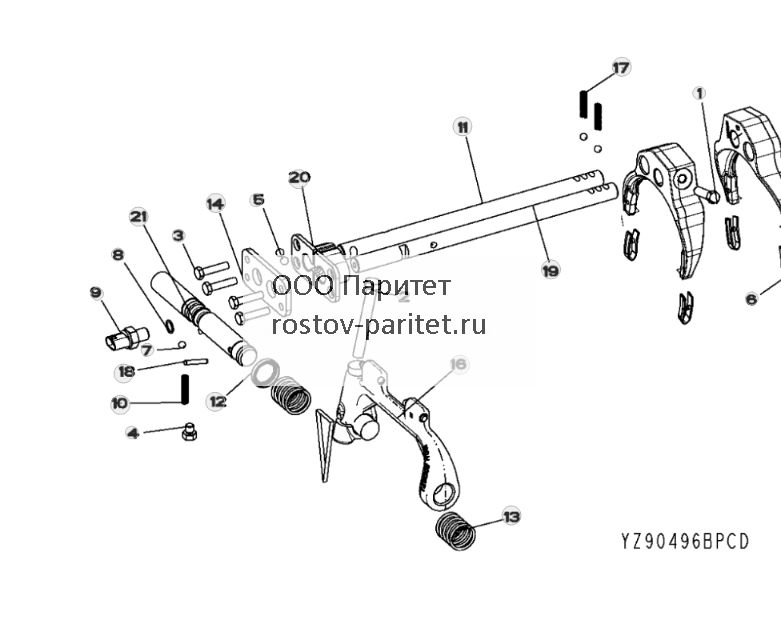 ГРУППА ПЕРЕКЛЮЧЕНИЯ ПЕРЕДАЧ (YZ90307) MRTSSM1SB, MRTSSN1SB - ST305140 270.jpg